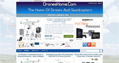Desktop Screenshot of droneshome.com